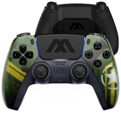 MODDEDZONE ARMY MECHA EXTREME PS5 SMART PRO CUSTOM MODDED CONTROLLER (ONLINE ORDER ONLY)