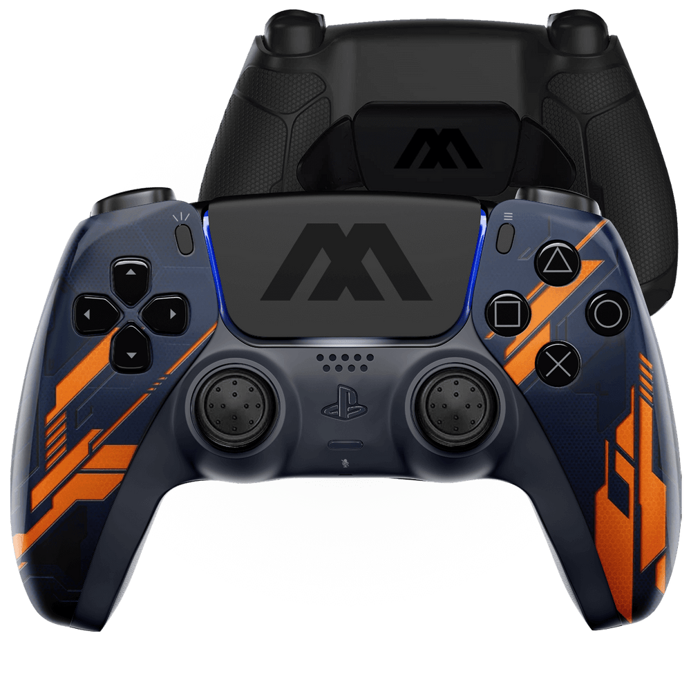 ORANGE MECHA EXTREME PS5 SMART PRO MODDED CONTROLLER (Online Order Only)