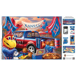 Kansas Jayhawks - Gameday 1000 Piece Jigsaw Puzzle (ONLINE ORDER ONLY)