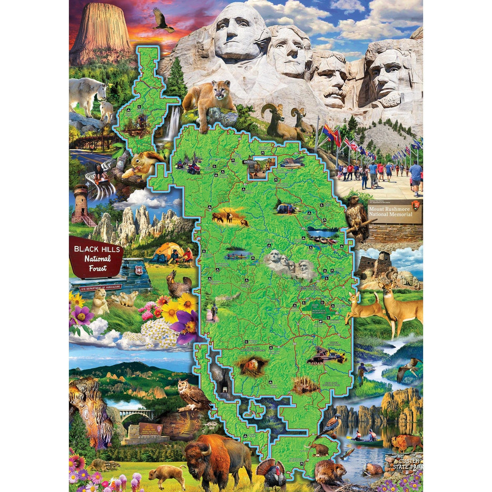 Black Hills National Forest 1000 Piece Jigsaw Puzzle (ONLINE ORDER ONLY)