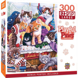 Playful Paws - Loads of Fun 300 Piece EZ Grip Jigsaw Puzzle (ONLINE ORDER ONLY)