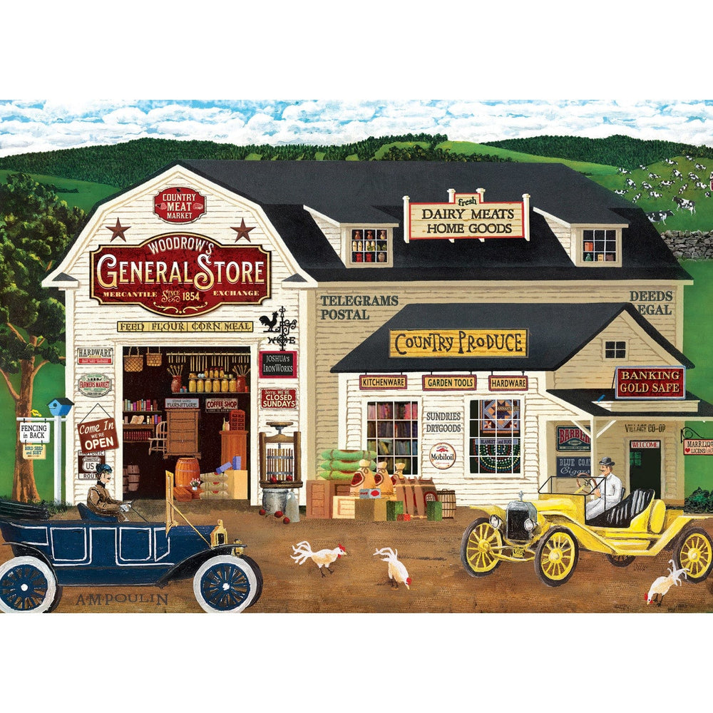 General Store - Sundries and a Shave 1000 Piece Jigsaw Puzzle (ONLINE ORDER ONLY)