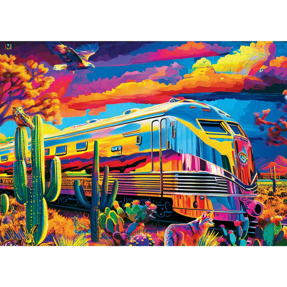 Roadsides of the Southwest - Desert Express 500 Piece Jigsaw Puzzle (ONLINE ORDER ONLY)