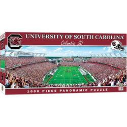 South Carolina Gamecocks - 1000 Piece Panoramic Jigsaw Puzzle - End View (ONLINE ORDER ONLY)