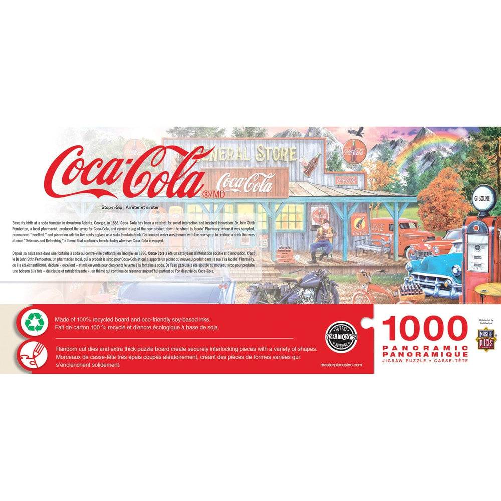 Coca-Cola - Stop-n-Sip 1000 Piece Panoramic Jigsaw Puzzle (ONLINE ORDER ONLY)