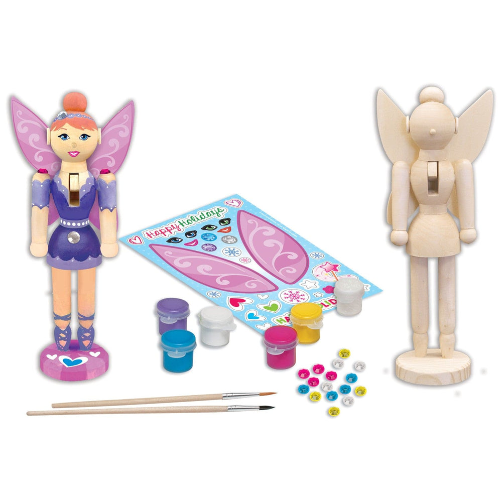 Holiday Craft Kit - Nutcracker Sugarplum Fairy Wood Craft & Paint Kit (ONLINE ORDER ONLY)