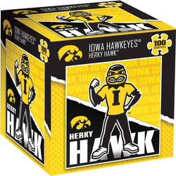 Iowa Hawkeyes - NCAA Mascot 100 Piece Jigsaw Puzzle (ONLINE ORDER ONLY)