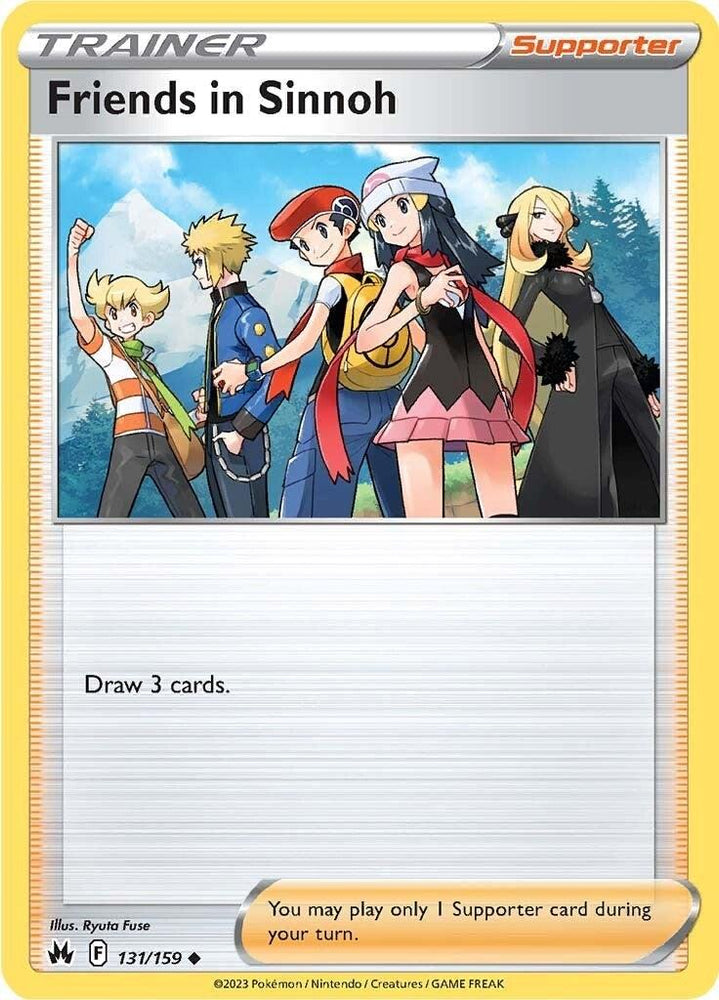 Friends in Sinnoh (131/159) [Sword & Shield: Crown Zenith] (Online Only)