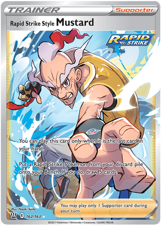 Rapid Strike Style Mustard (162/163) [Sword & Shield: Battle Styles] (Online Only)