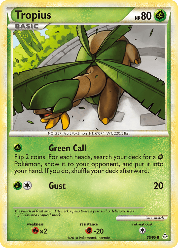 Tropius (66/95) [HeartGold & SoulSilver: Unleashed] (Online Only)