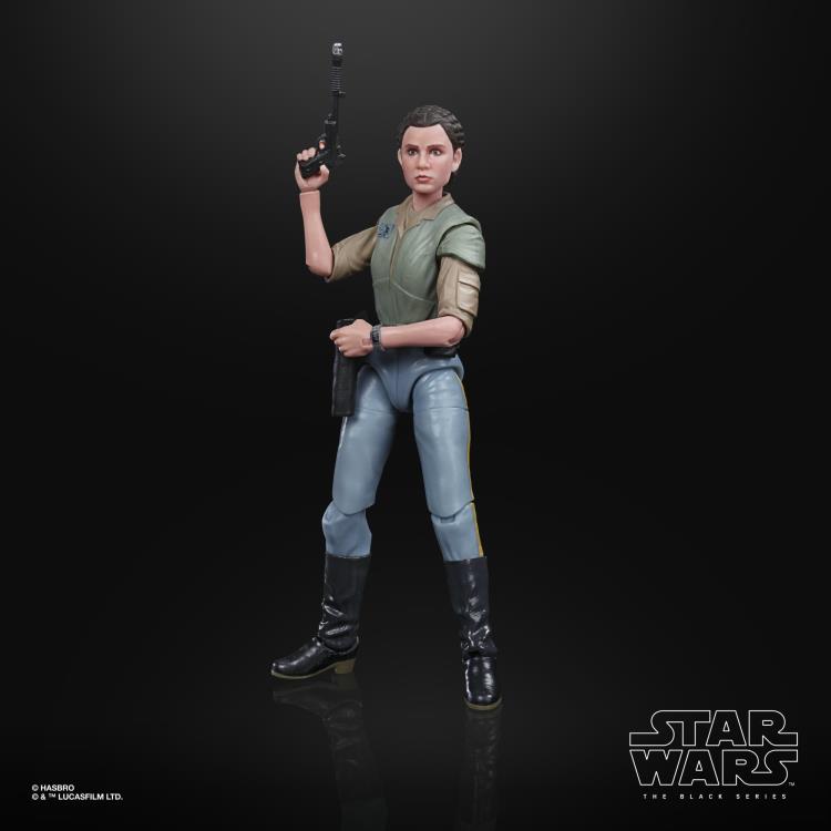 Star Wars: The Black Series - Leia Organa (Endor Battle Poncho) (Return of the Jedi) 6-Inch Action Figure (ONLINE ORDER ONLY)