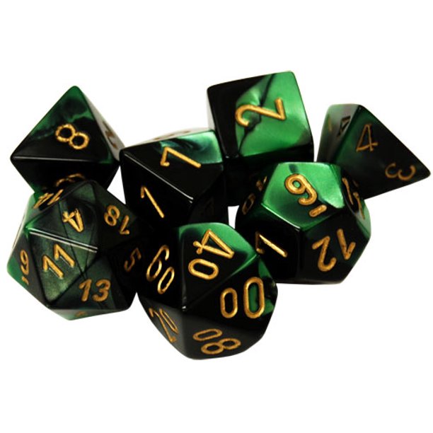CHESSEX: POLYHEDRAL Gemini DICE SETS (Online Order Only)