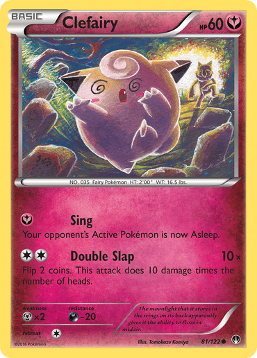 Clefairy (81/122) [XY: BREAKpoint] (Online Only)