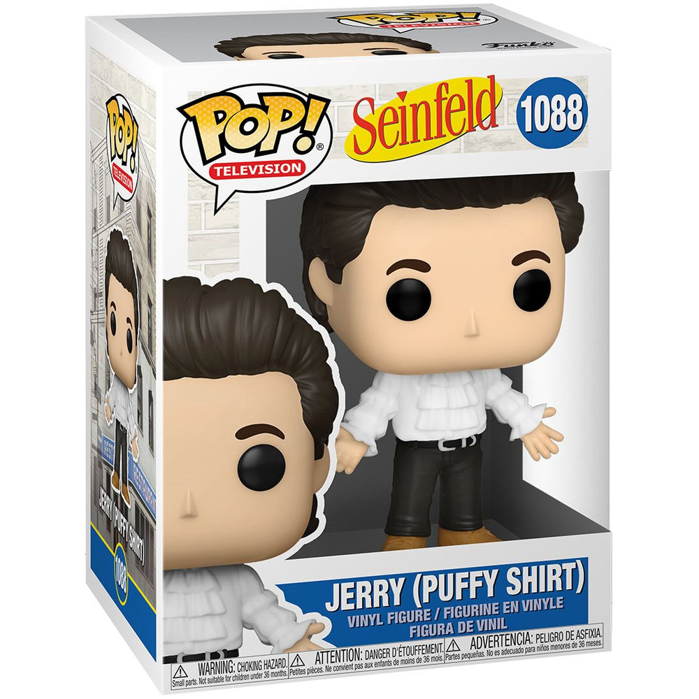 Seinfeld Jerry with Puffy Shirt #1088 Pop! Vinyl Figure (Online Order Only)