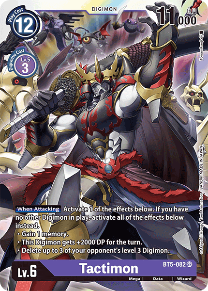 Tactimon [BT5-082] [Battle of Omni] (ONLINE ORDER ONLY)