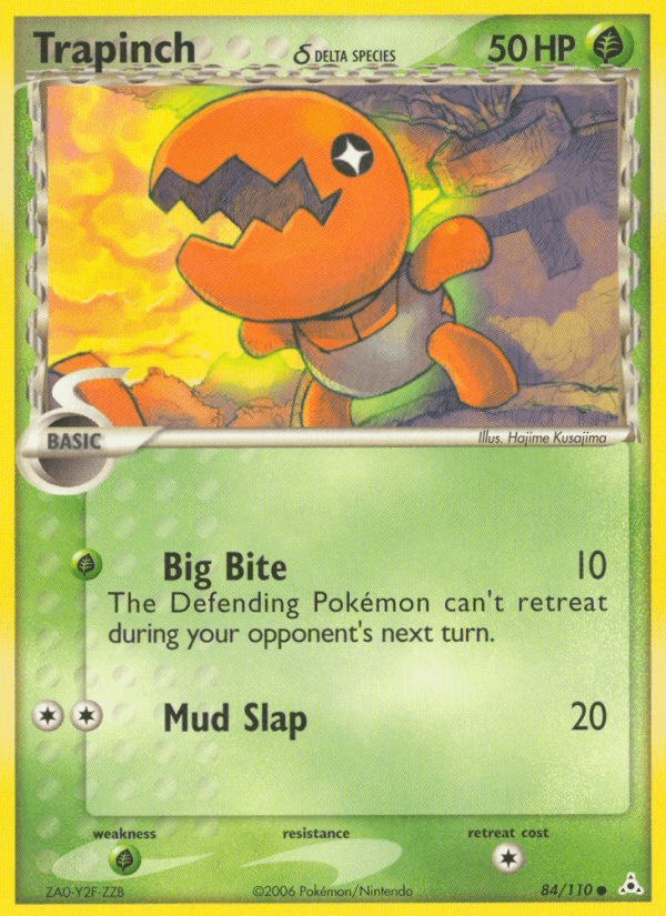 Trapinch (84/110) (Delta Species) [EX: Holon Phantoms] (Online Only)