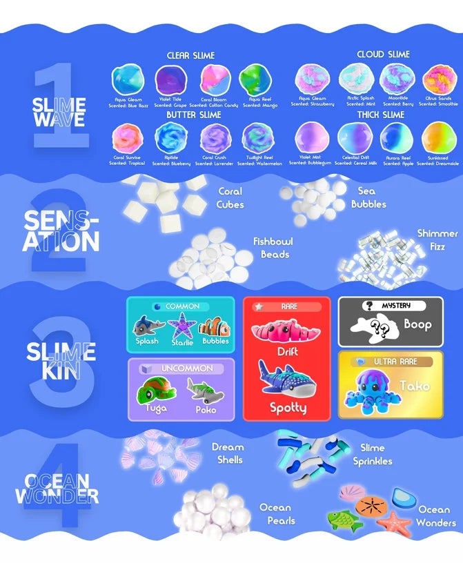 Dope Slime Worlds: Oceanic Series 1 - Cloud Slime (ONLINE ORDER ONLY)