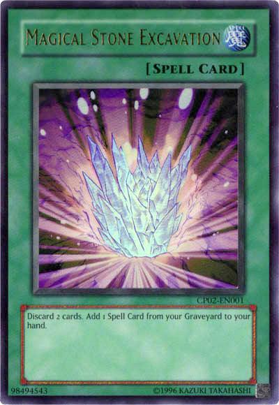 Magical Stone Excavation [CP02-EN001] Ultra Rare (ONLINE ORDER ONLY)