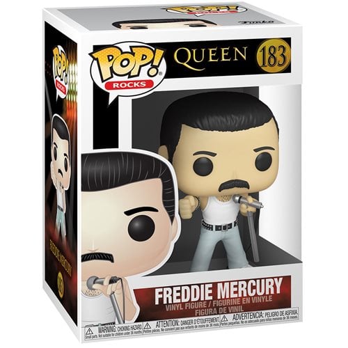 Funko Pop!  Rocks - Queen - Freddie Mercury Vinyl Figure - Select Figure(s) (Online Order Only)
