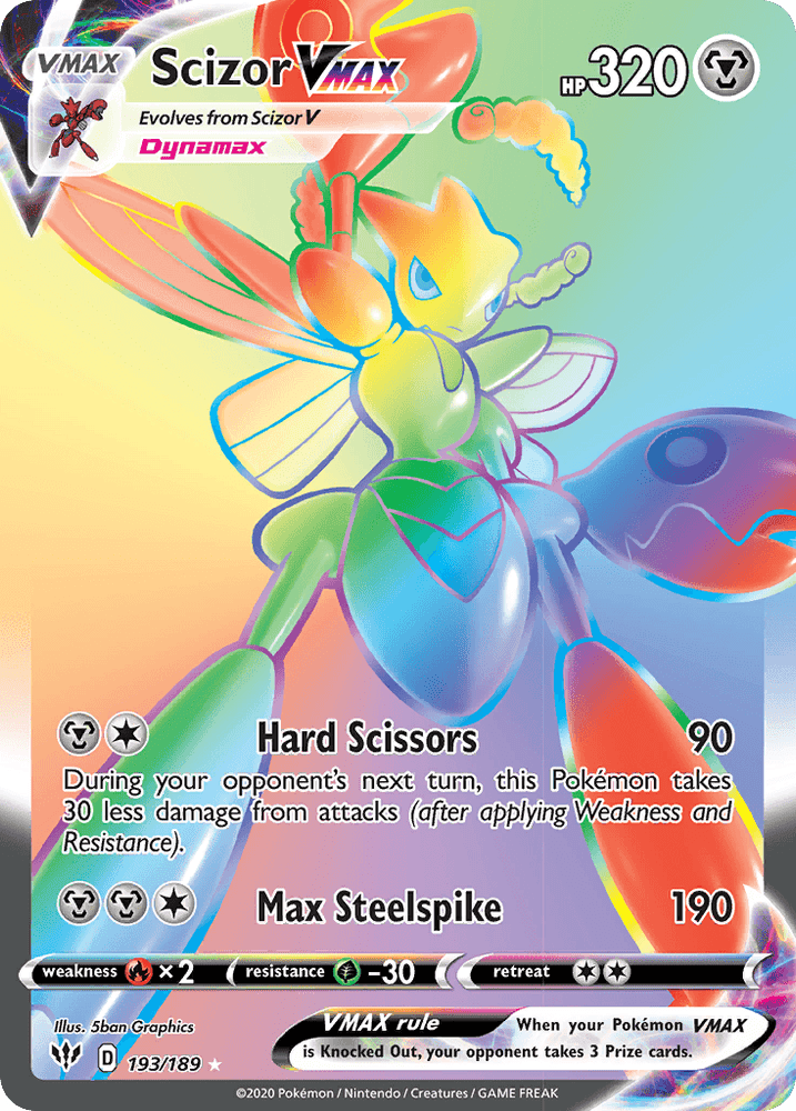 Scizor VMAX (193/189) [Sword & Shield: Darkness Ablaze] (Online Only)