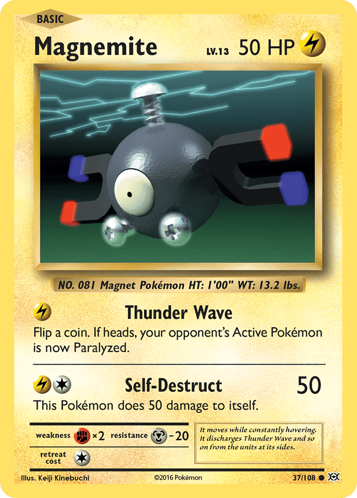 Magnemite (37/108) [XY: Evolutions] (Online Only)