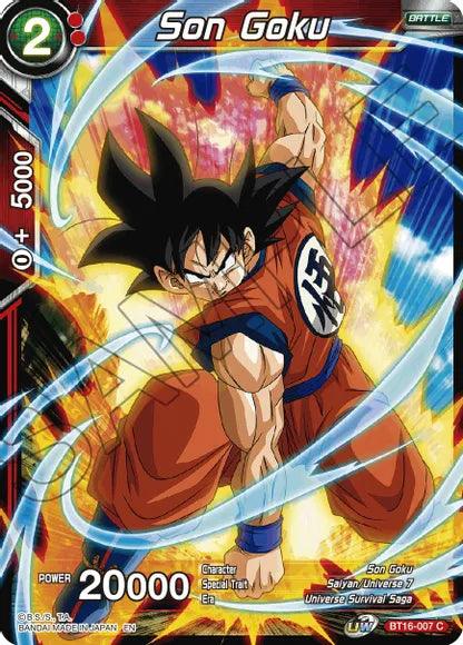 Son Goku (BT16-007) [Realm of the Gods] (ONLINE ORDER ONLY)