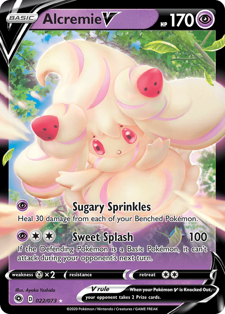 Alcremie V (022/073) [Sword & Shield: Champion's Path] (Online Only)