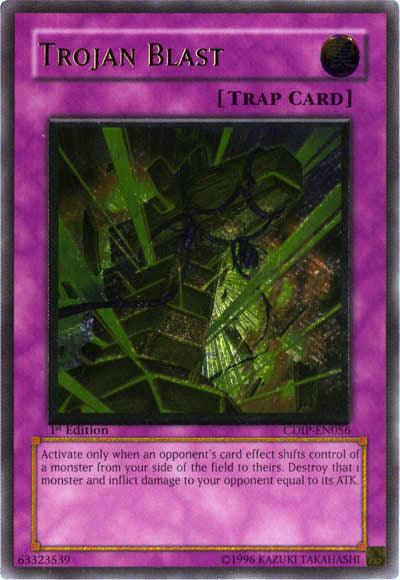 Trojan Blast [CDIP-EN056] Ultimate Rare (ONLINE ORDER ONLY)
