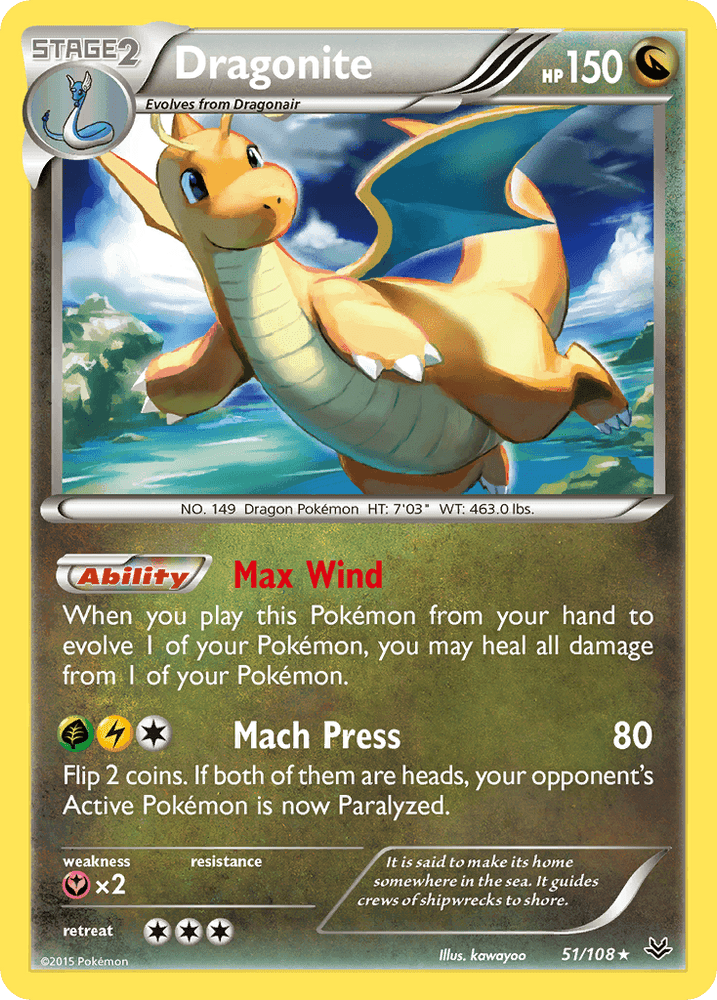 Dragonite (51/108) [XY: Roaring Skies] (Online Only)