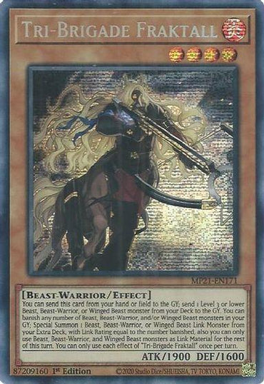Tri-Brigade Fraktall [MP21-EN171] Prismatic Secret Rare (ONLINE ORDER ONLY)