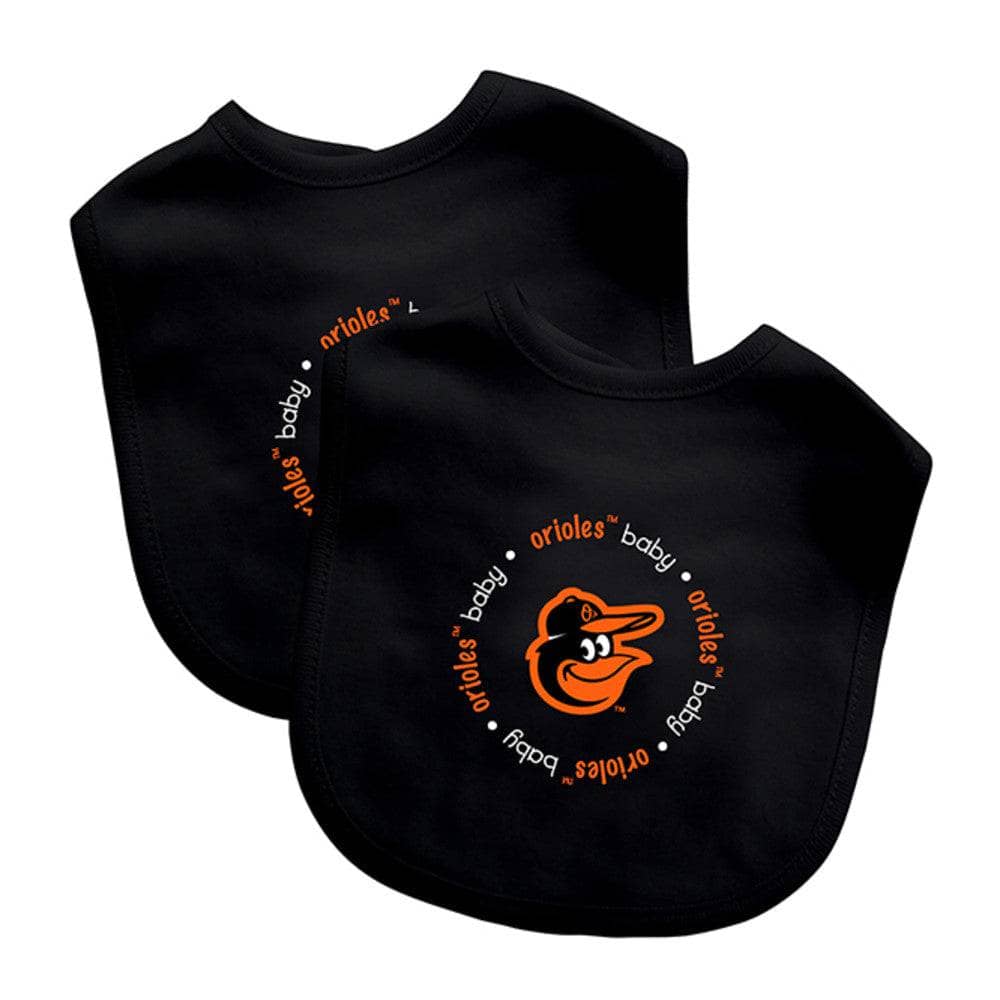 Baltimore Orioles - Baby Bibs 2-Pack (ONLINE ORDER ONLY)
