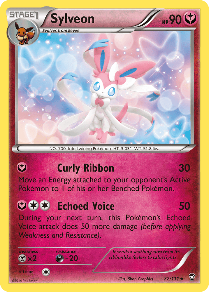 Sylveon (72/111) [XY: Furious Fists] (Online Only)