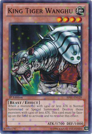 King Tiger Wanghu [BP01-EN129] Starfoil Rare (ONLINE ORDER ONLY)