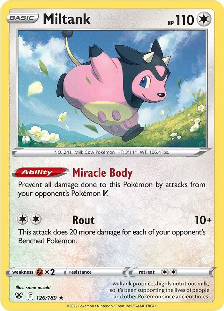 Miltank (126/189) [Sword & Shield: Astral Radiance] (Online Only)