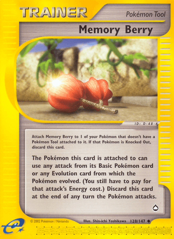 Memory Berry (128/147) [Aquapolis] (Online Only)