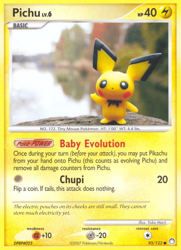 Pichu (93/123) [Diamond & Pearl: Mysterious Treasures] (Online Only)