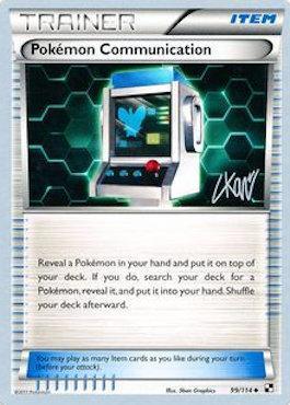 Pokemon Communication (99/114) (Reshiphlosion - Christopher Kan) [World Championships 2011] (Online Only)
