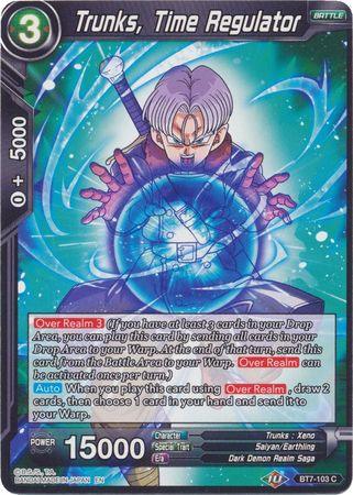 Trunks, Time Regulator (Reprint) (BT7-103) [Battle Evolution Booster] (ONLINE ORDER ONLY)