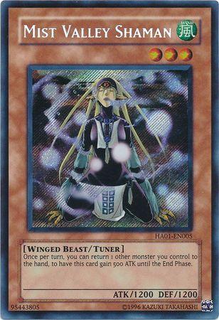 Mist Valley Shaman [HA01-EN005] Secret Rare (ONLINE ORDER ONLY)