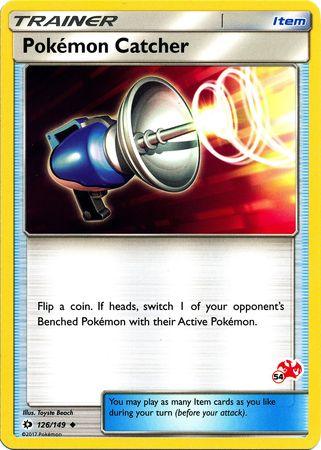 Pokemon Catcher (126/149) (Charizard Stamp #54) [Battle Academy 2020] (Online Only)