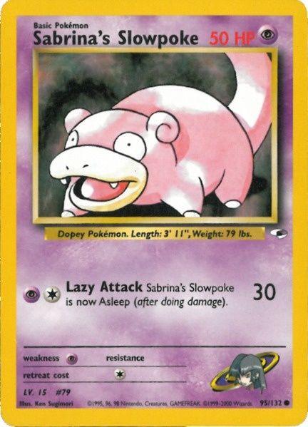 Sabrina's Slowpoke (95/132) [Gym Heroes Unlimited] (Online Only)