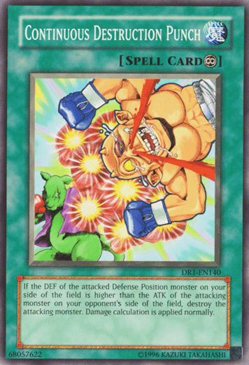 Continuous Destruction Punch [DR1-EN140] Common (ONLINE ORDER ONLY)