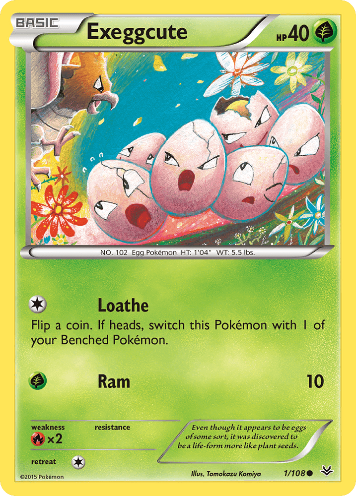 Exeggcute (1/108) [XY: Roaring Skies] (Online Only)