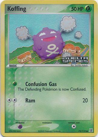Koffing (72/113) (Stamped) [EX: Delta Species] (Online Only)