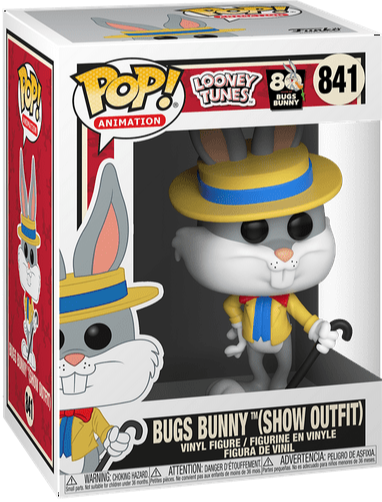 Funko POP! Animation: Looney Tunes 80 Bugs Bunny - Bugs Bunny (Show Outfit) 841 (ONLINE ORDER ONLY)