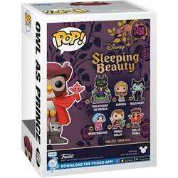 Sleeping Beauty 65th Anniversary Owl as Prince Funko Pop! Vinyl Figure #1458 (ONLINE ORDER ONLY)