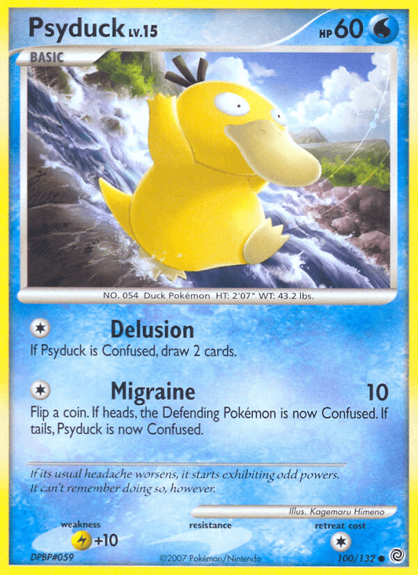 Psyduck (100/132) [Diamond & Pearl: Secret Wonders] (Online Only)
