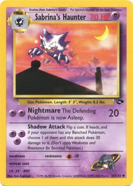 Sabrina's Haunter (55/132) [Gym Challenge Unlimited] (Online Only)