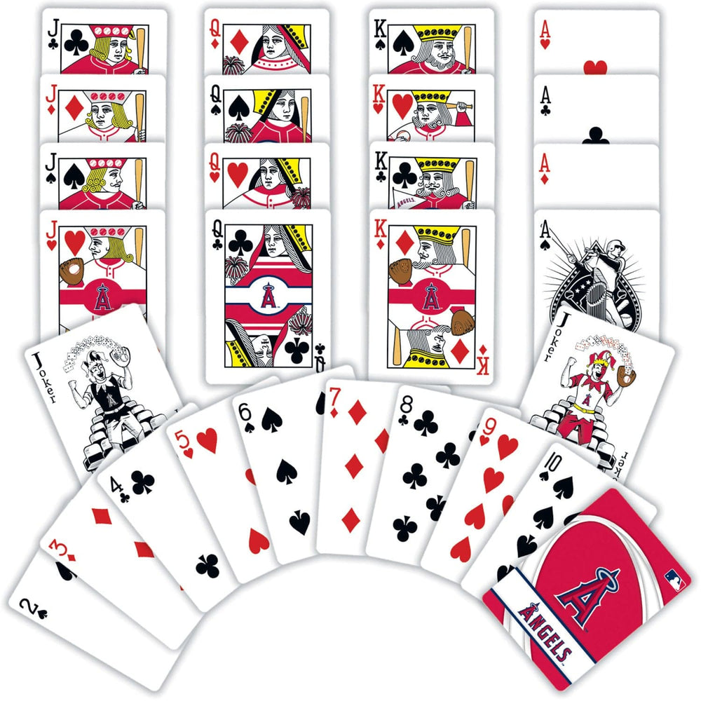 Los Angeles Angels Playing Cards - 54 Card Deck (ONLINE ORDER ONLY)
