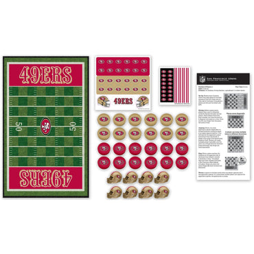 San Francisco 49ers Checkers Board Game (ONLINE ORDER ONLY)